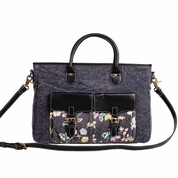 Myra Bag- Carmichael Laptop Satchel - Picture 3 of 14